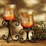 Set of 2 Hurricane Candleholders