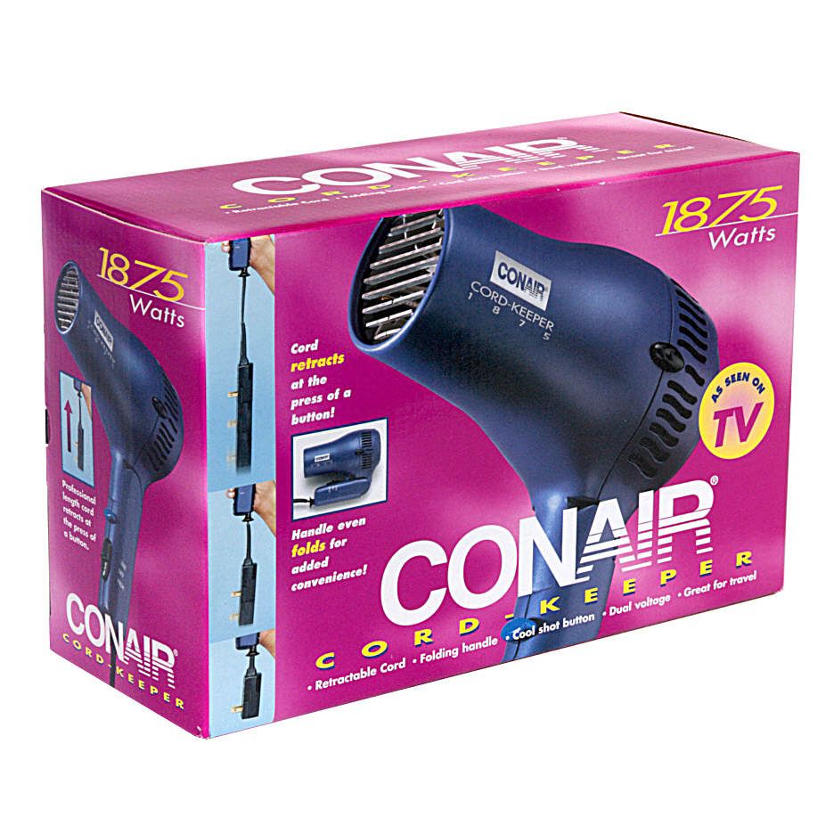 Conair&reg; Cord-Keeper Retractable Cord Dryer, 1875 Watt, 1 dryer at Sears.com