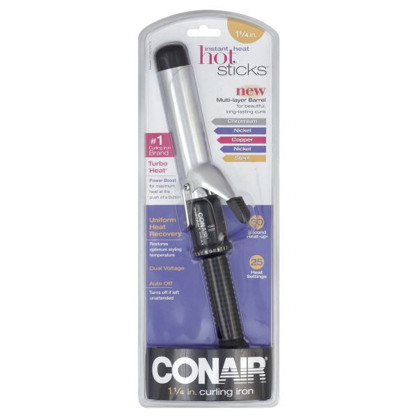 Conair&reg; Hot Sticks Curling Iron, Instant Heat, Multi-Layer Barrel, 1 1/2 Inch, 1 iron at Kmart.com