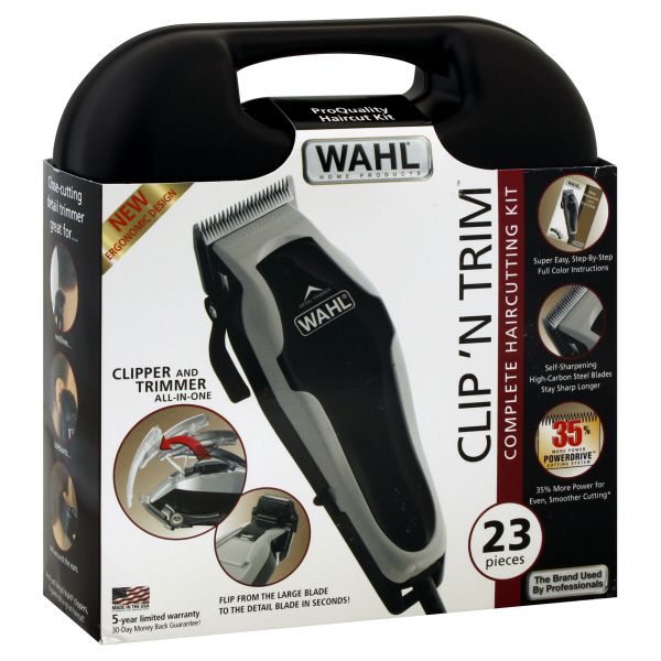 Wahl Home Products Complete Haircutting Kit, Clip 'N Trim, 1 kit