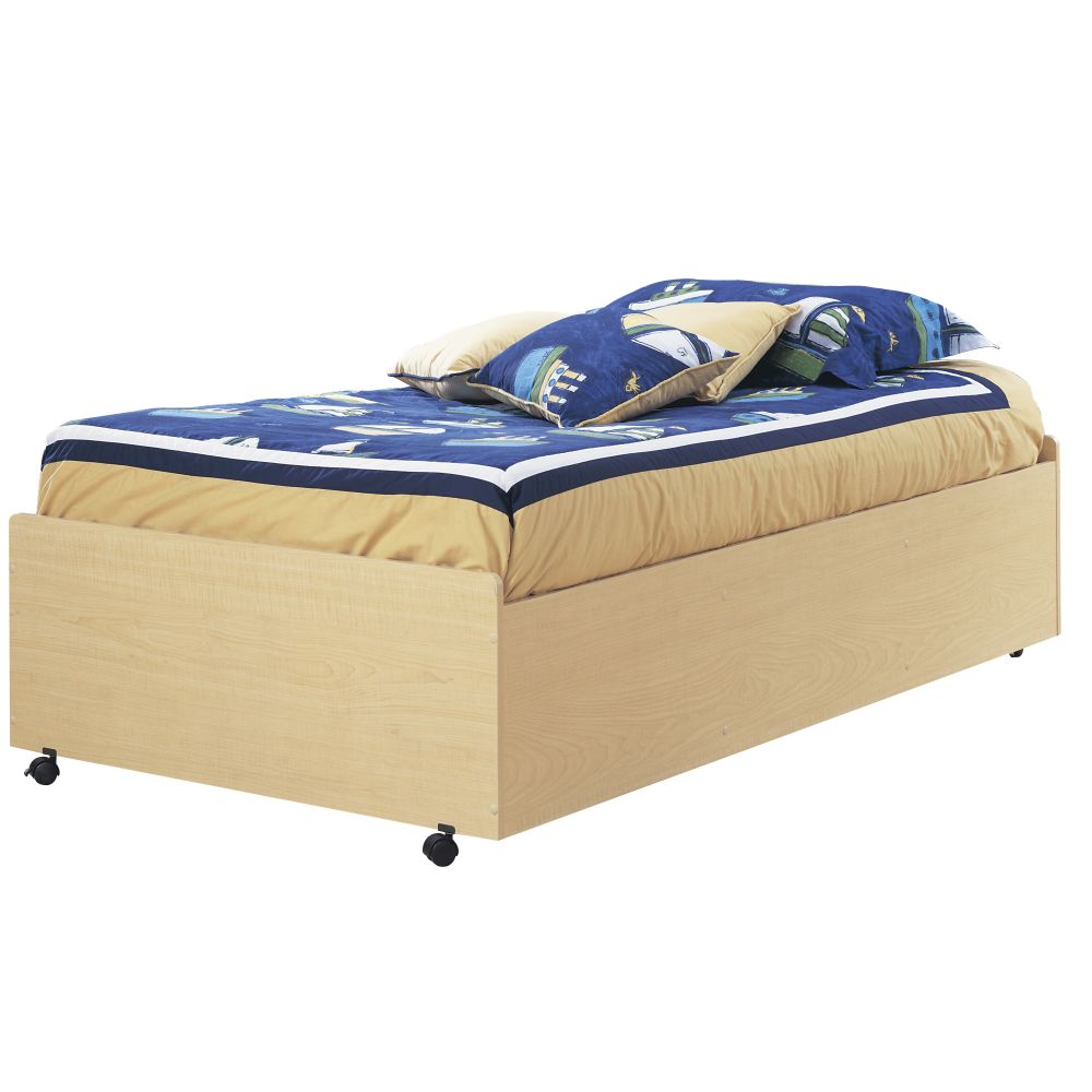 South Shore Popular Twin Bed On Casters -