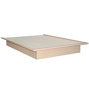 Full Platform Beds on Basic Full Platform Bed   Natural Maple  South Shore For The Home