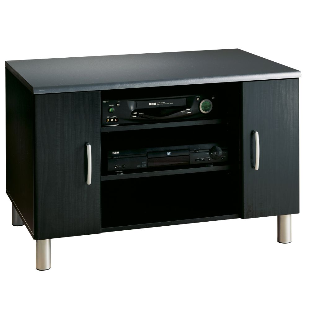 South Shore Cosmos TV Stand for 36" Televisions - Black Onyx and Charcoal at Kmart.com