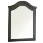 Mountain Lodge 46"H x 37"W x 2"D Mirror - Ebony