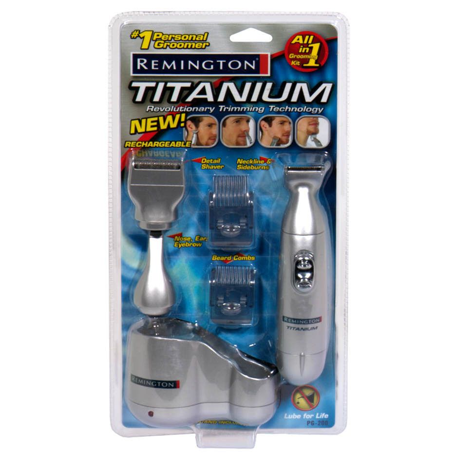 Remington&reg; Titanium Personal Groomer Kit, Rechargeable, 1 groomer at Kmart.com