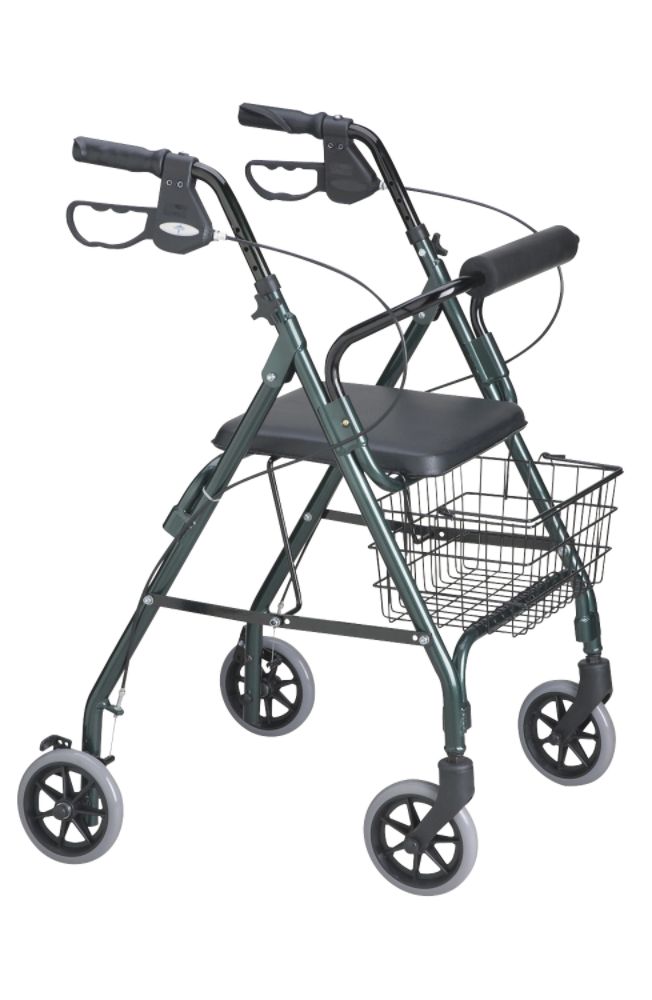 Medline Deluxe Rollator, Hunter Green at Kmart.com