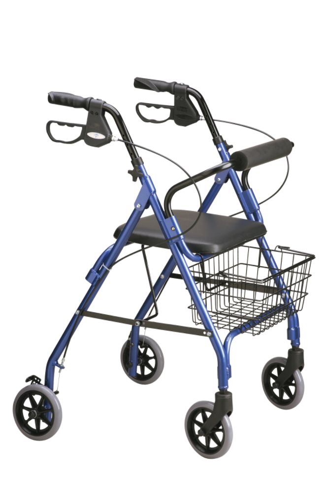Medline Deluxe Rollator, Royal Blue at Kmart.com