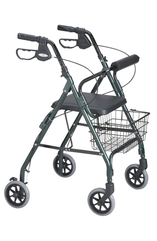 Medline Deluxe Rollator, Black at Kmart.com