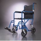 Excel Aluminum Transport Chair, Blue