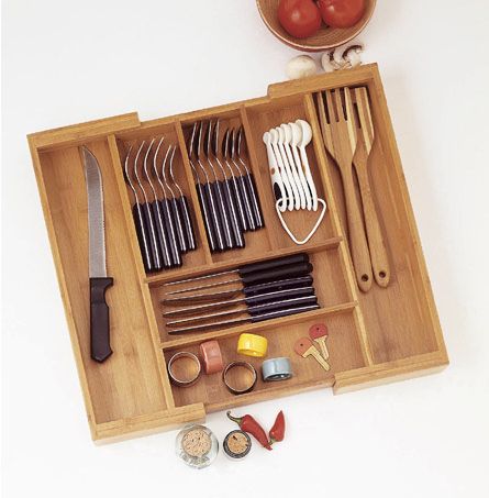 Lipper Wood Flatware Organizer at Sears.com