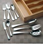 65 pc Chandler Flatware Set