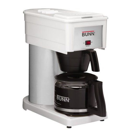 Bunn BXW Velocity Brew 10-Cup Home Brewer, White
