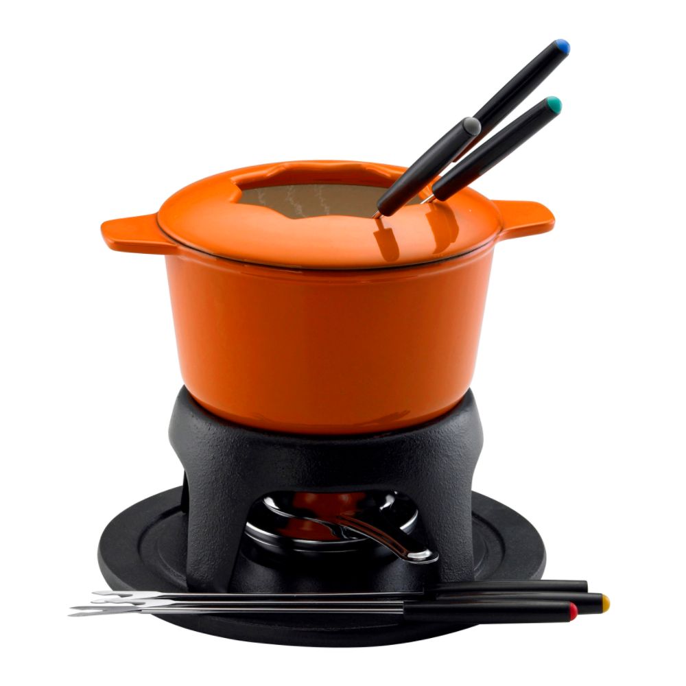 Rachael Ray 1.5 qt. Fondue Set - Orange