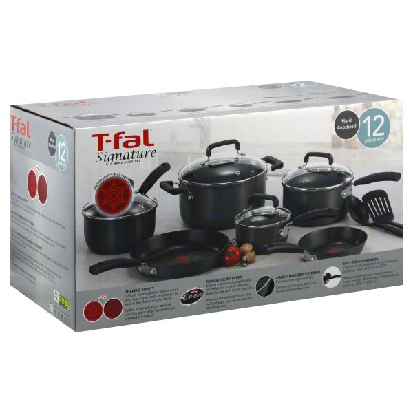T-Fal Signature Pan Set, 12 Piece, 1 set