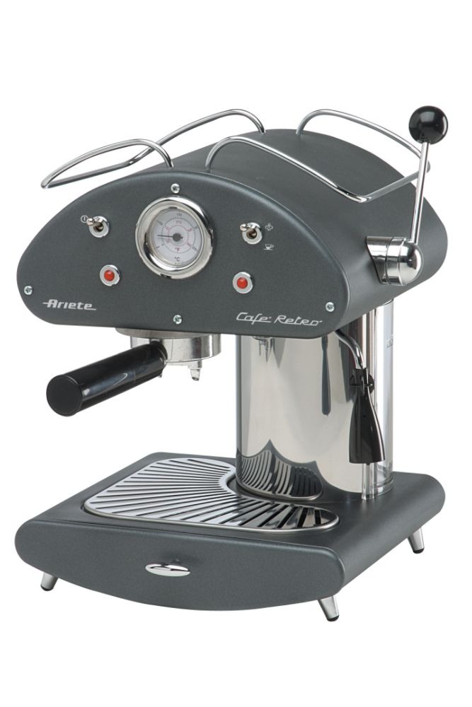 Espressione Cafe Retro Espresso Maker - Black