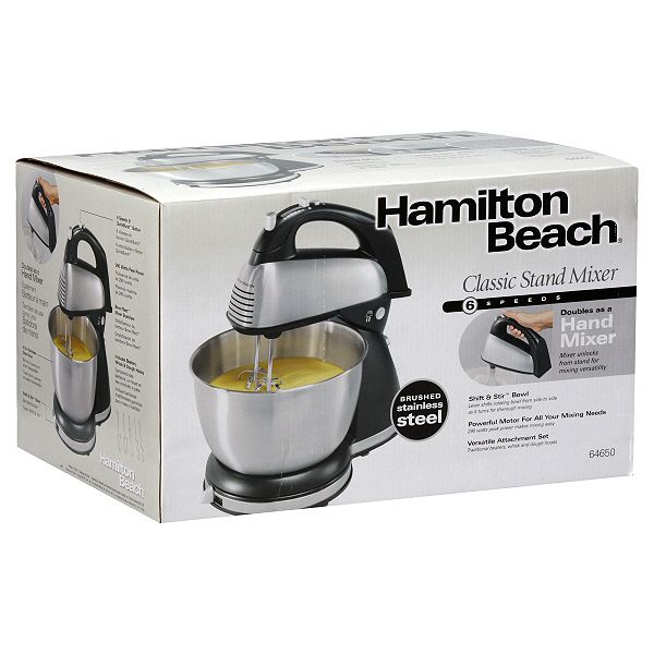Hamilton Beach Mixer, Classic Stand, 1 mixer - 64650