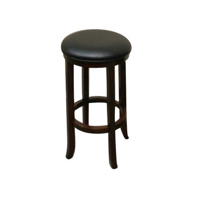 Colormate Set of 2 29"H PVC Swivel Barstools - Light Cherry Finish