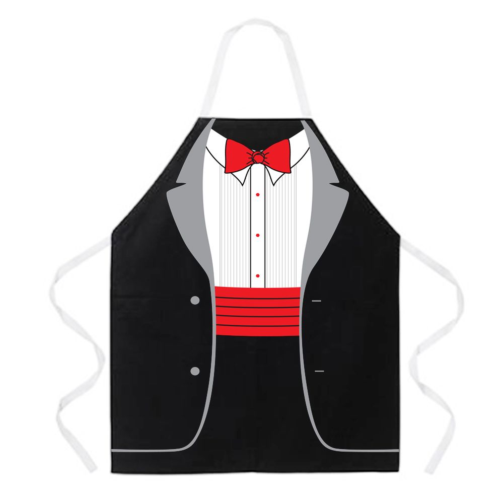 Attitude Aprons Tuxedo