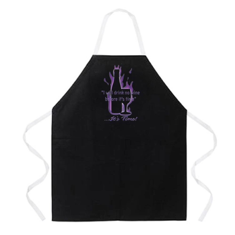 Attitude Aprons Wine Before It s Time