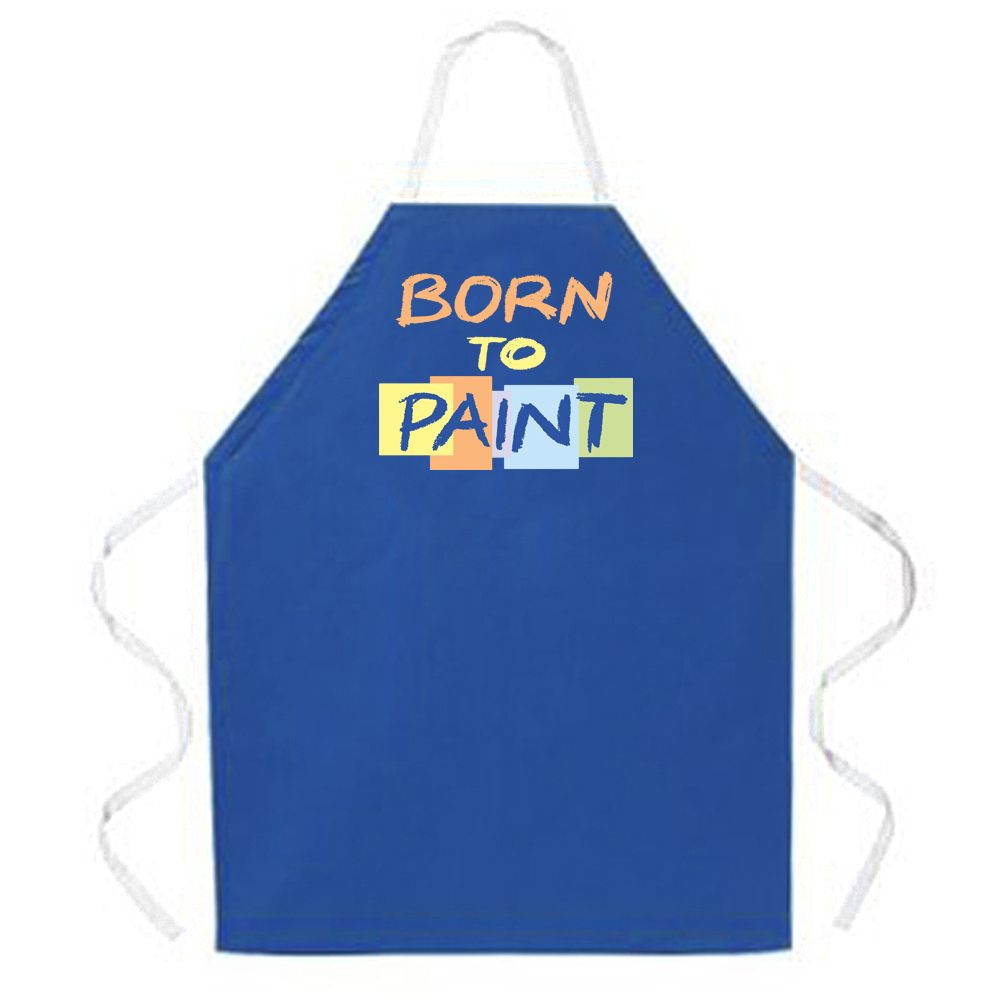 Attitude Aprons Born to Paint at Kmart.com