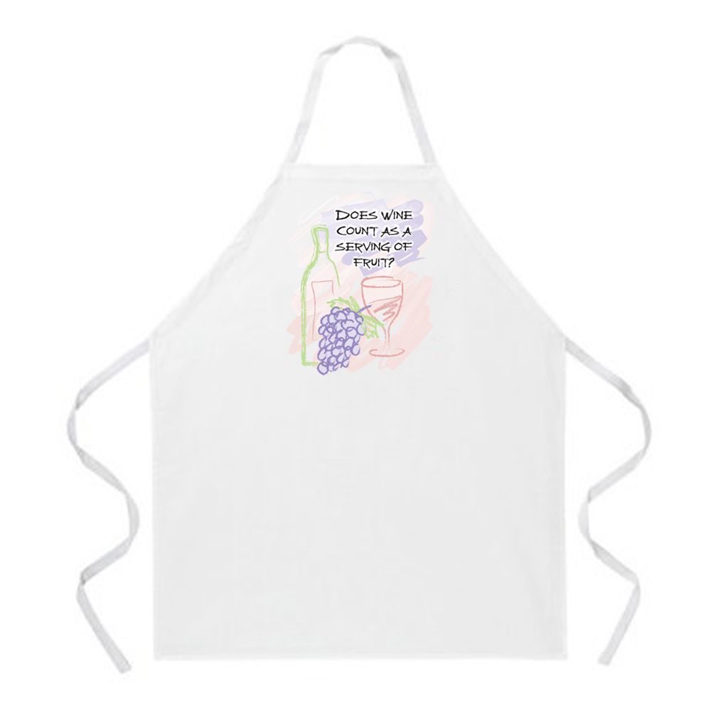 Attitude Aprons Does Wine Count? at Kmart.com