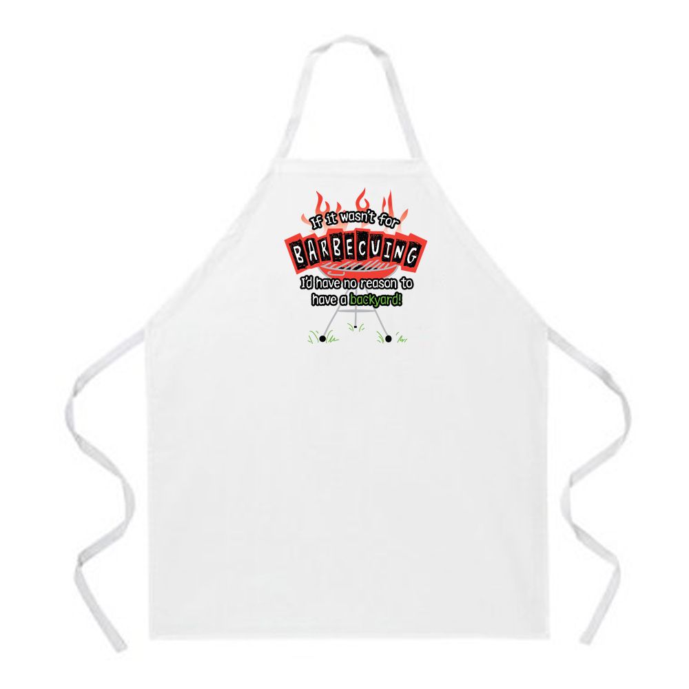 Attitude Aprons No Reason For Backyard at Kmart.com