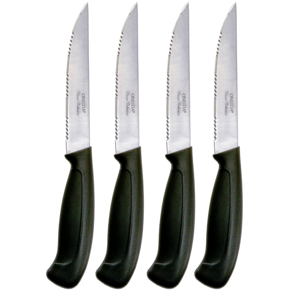 Oneida 4 Pc 4 1/2" Steak Knife Set