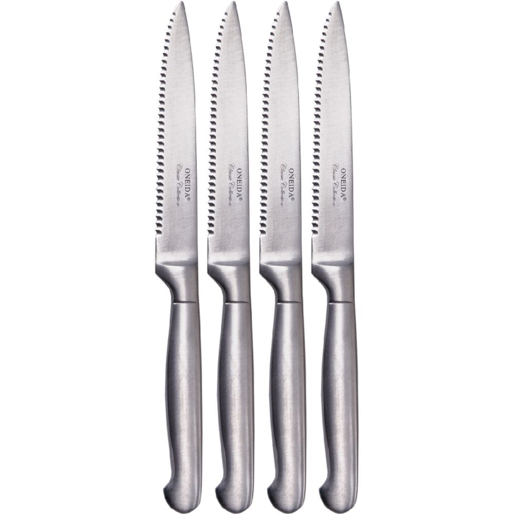 Oneida 4 Pc 4 1/2" Steak Knife Set