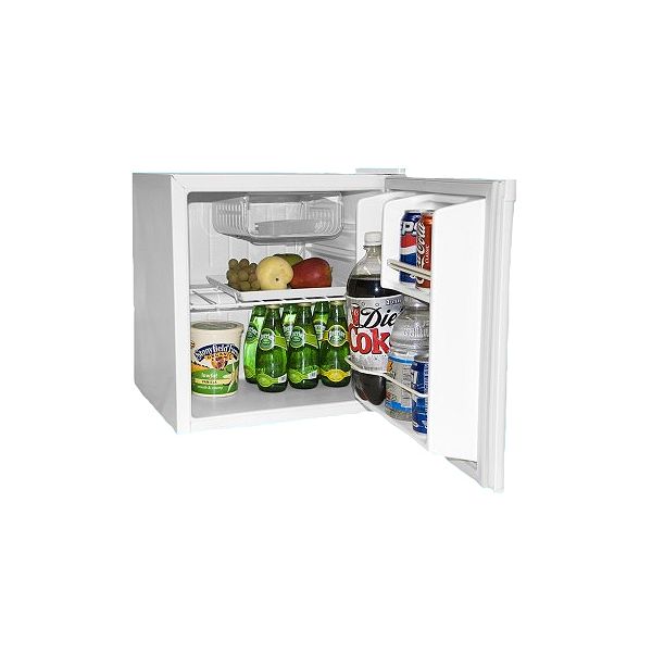 Haier 1.7 cu ft Compact Refrigerator/Freezer, White 