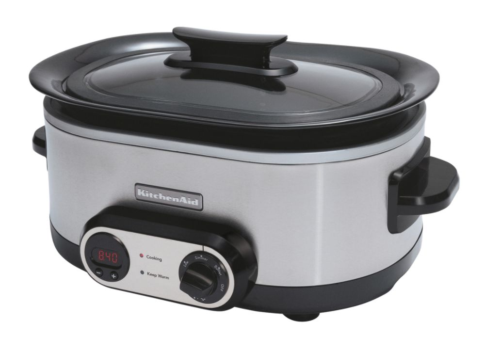KitchenAid 7 qt  Slow Cooker  Stainless Steel