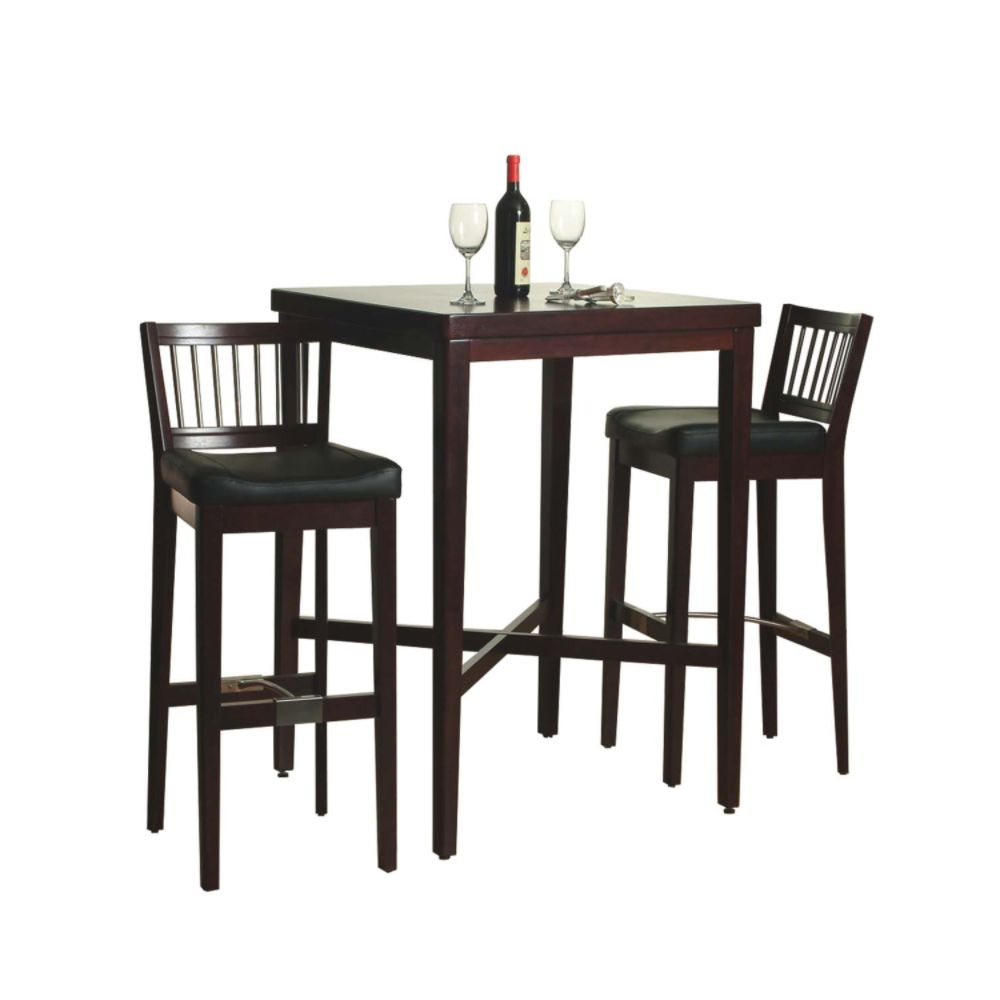 Home Styles 3-Piece Bar Set - Cherry Finish