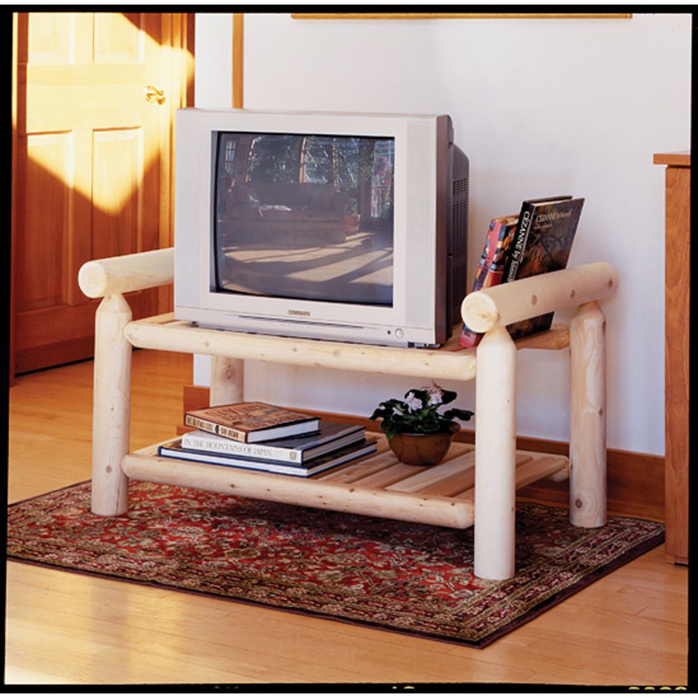 Cedar Looks Log TV Stand for 35" Televisions at Sears.com