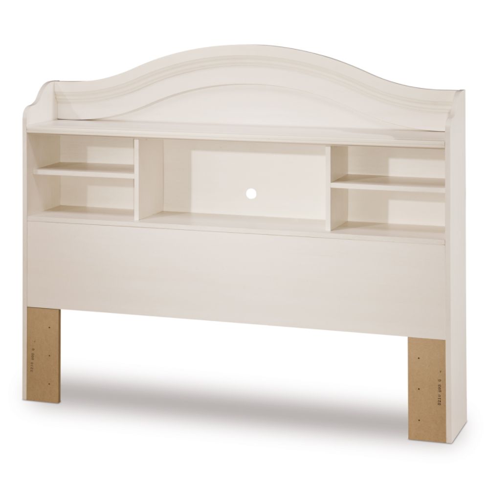 South Shore Summer Breeze Full Bookcase Headboard - Vanilla Cream at Sears.com