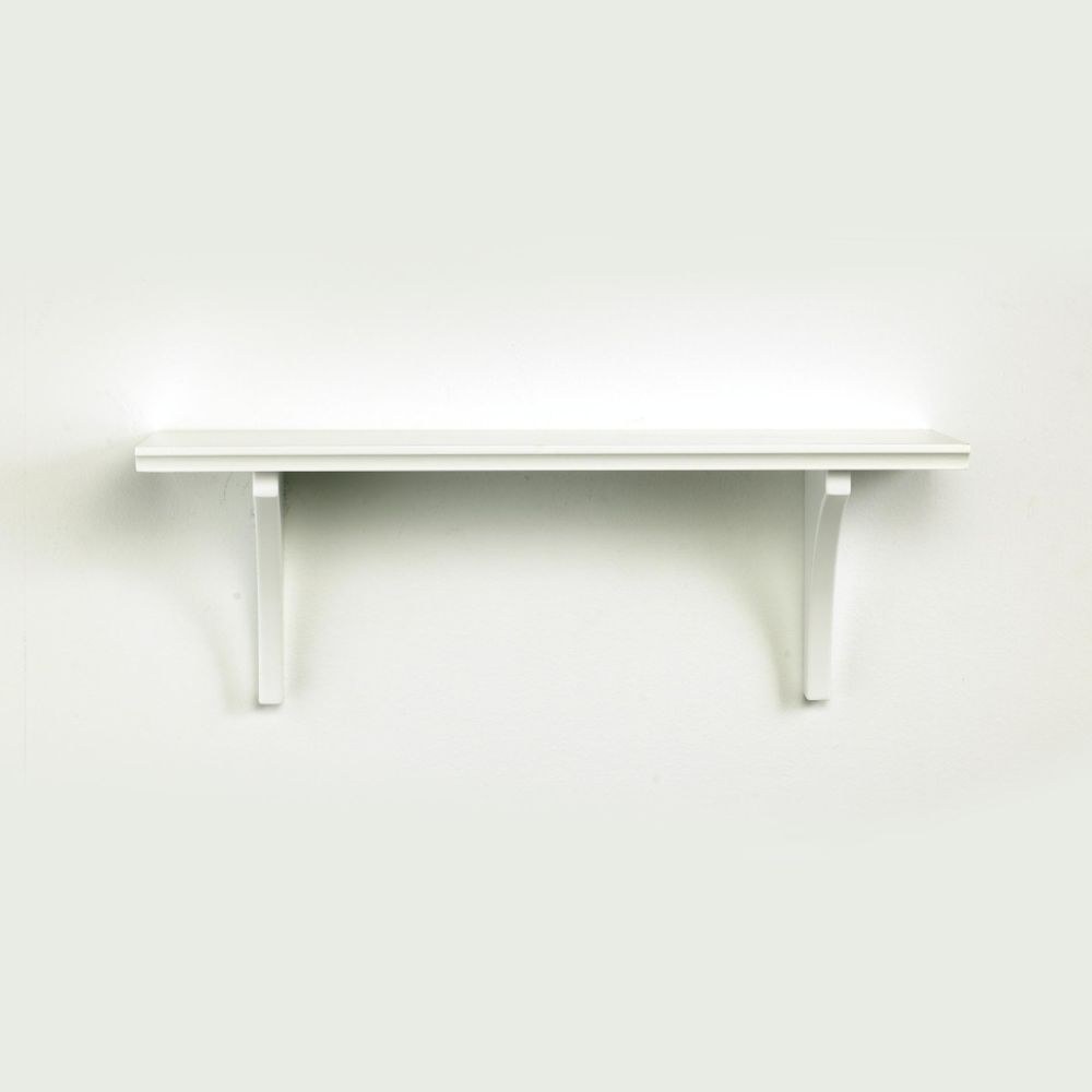 InPlace 8"W X 35"L Mission Shelf Kit - White at Sears.com