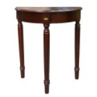 30"H Crescent Living Room End Table - Cherry