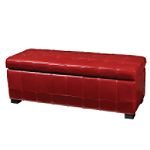 Chester Ottoman - Red