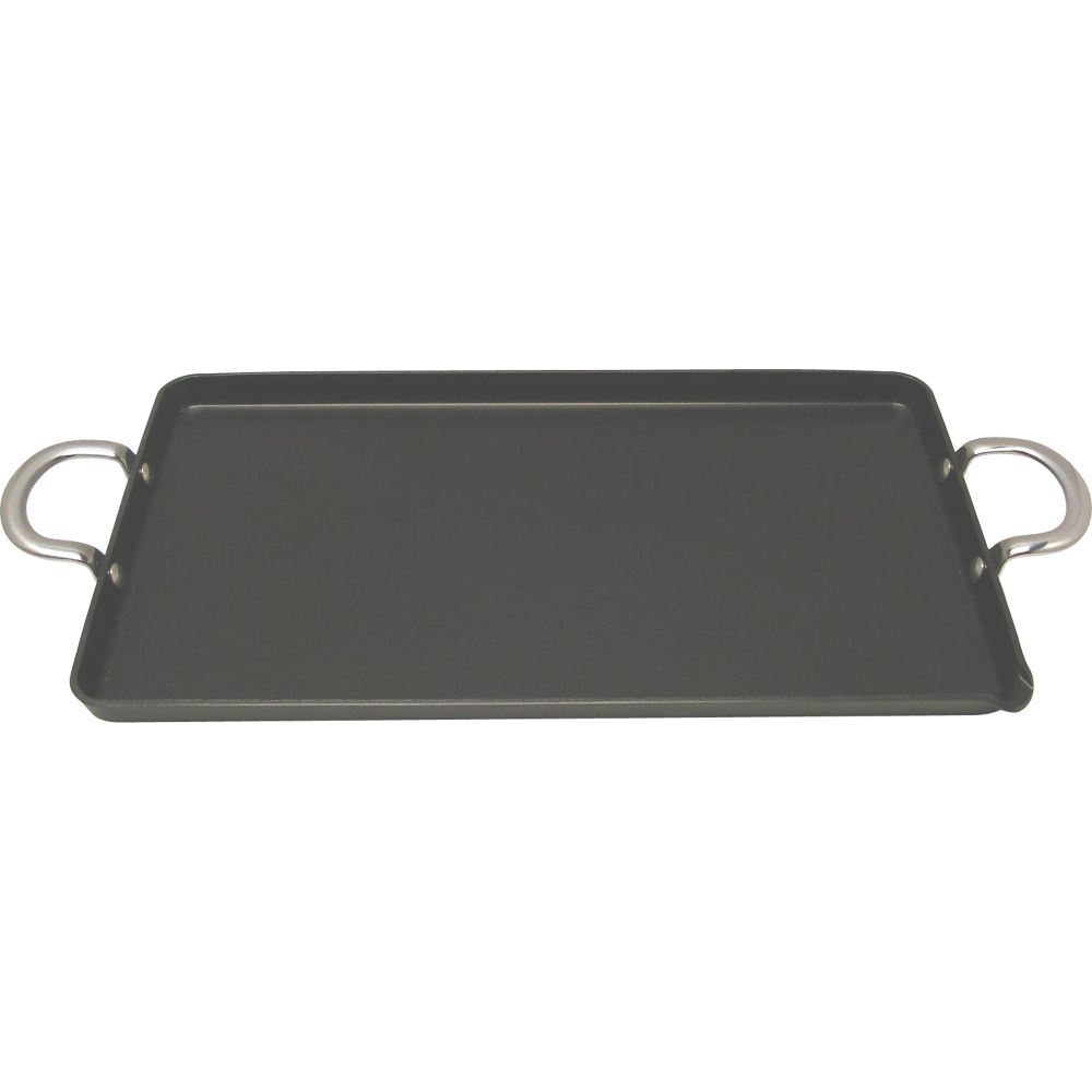 Kenmore 10" x 18" Non-Stick Hard Anodized Double Burner Griddle at Sears.com