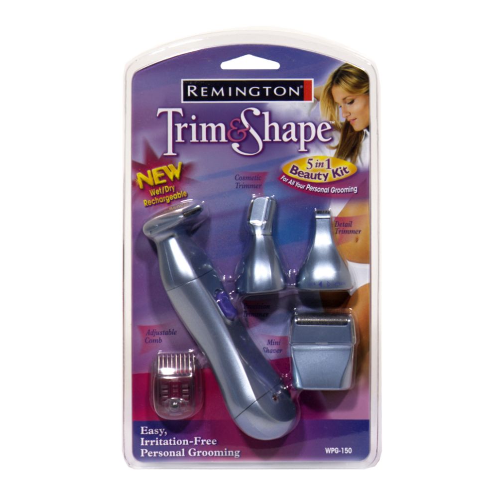 Remington&reg; Trim & Shape 5-in-1 Beauty Kit, Wet/Dry Rechargeable, 1 kit at Kmart.com
