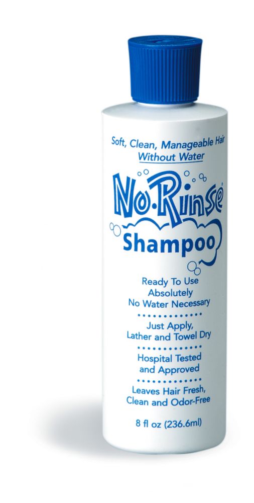 No Rinse Shampoo 8 Oz