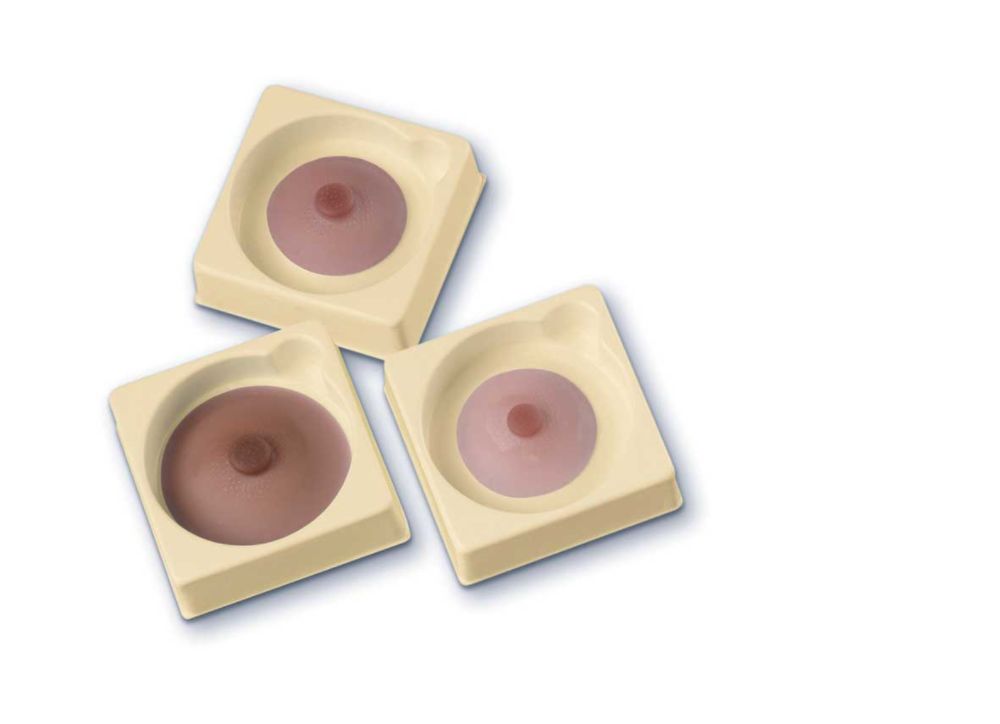 Single Light Brown Nipple