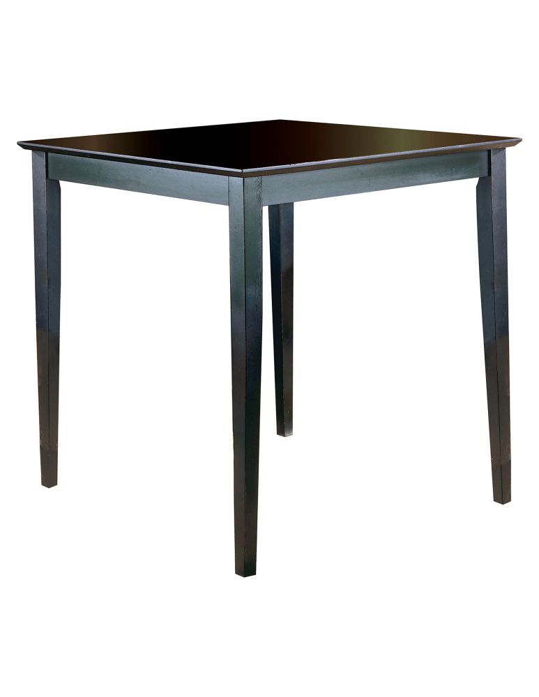 Oxford Creek Square Pub Table - Black Sand