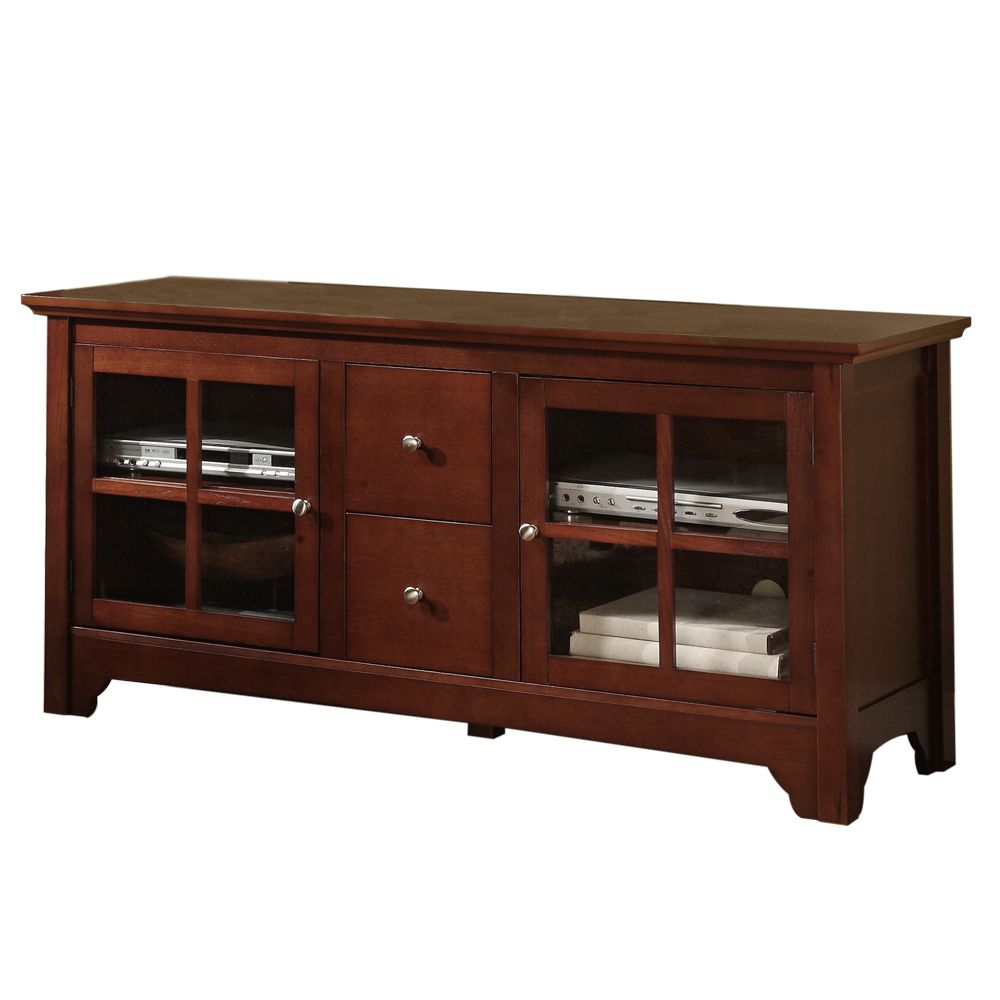 Walker Edison 52 in. Solid Wood TV Console with Drawers at Sears.com