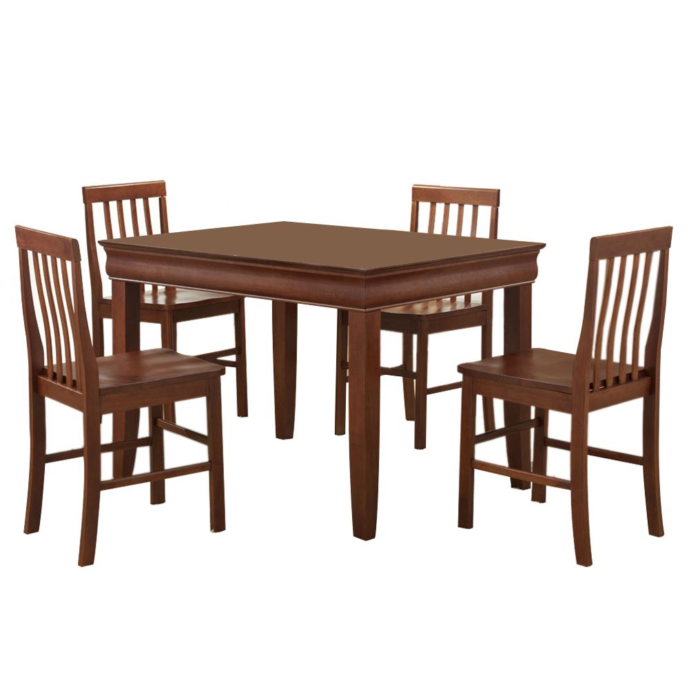 Walker Edison 48 in. Solid Wood Fancy Dining