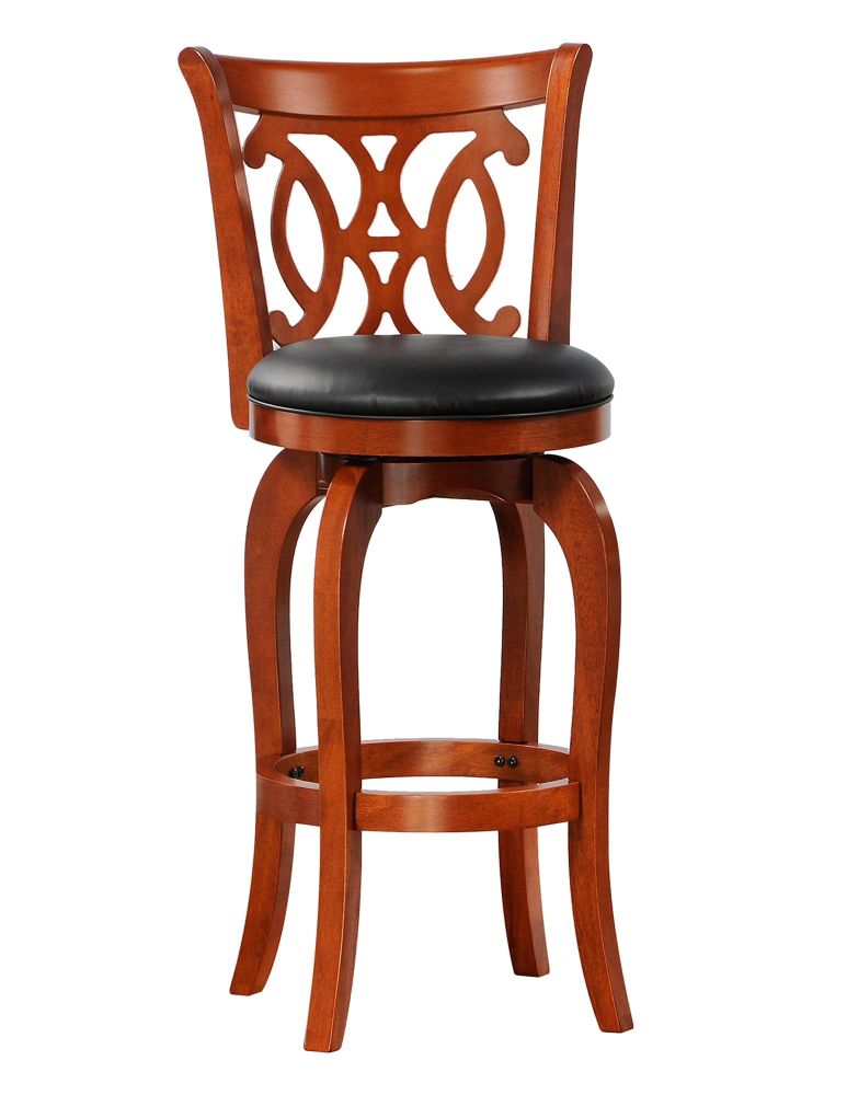 Oxford Creek 29 in. H Swivel Chair in Red Oak at Sears.com