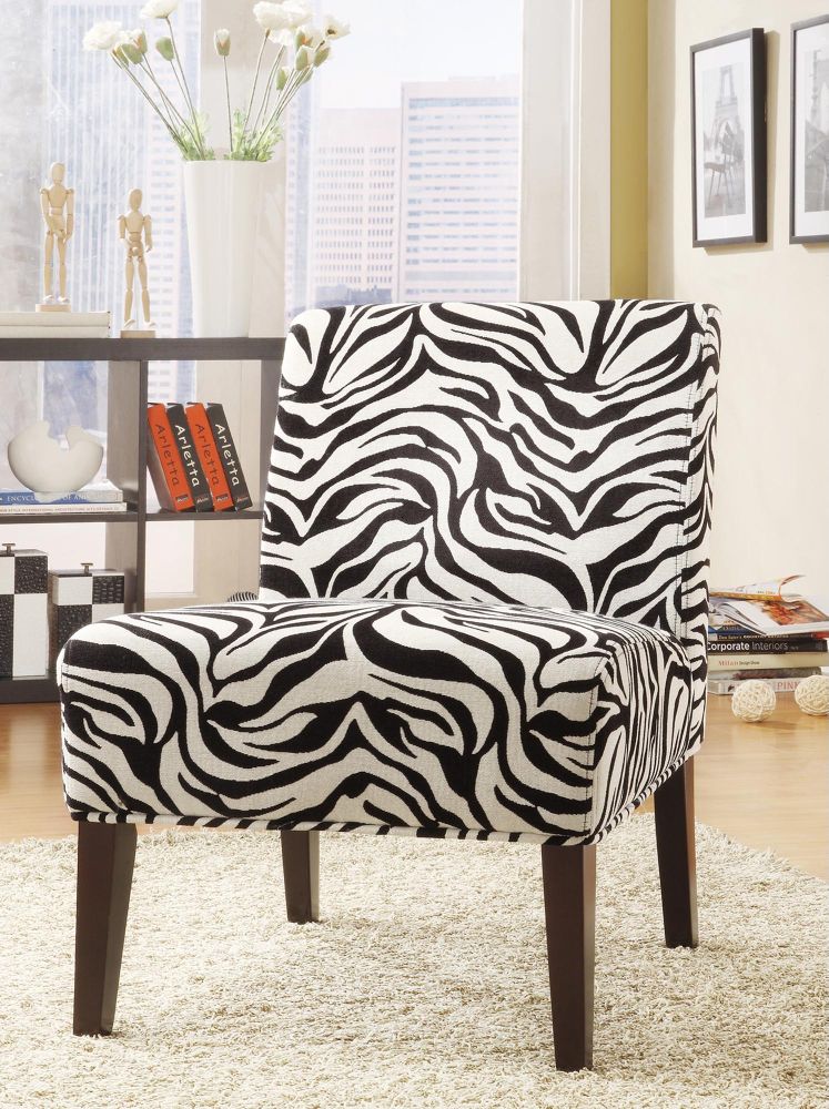 Oxford Creek Accent Chair in Zebra Fabric at Sears.com