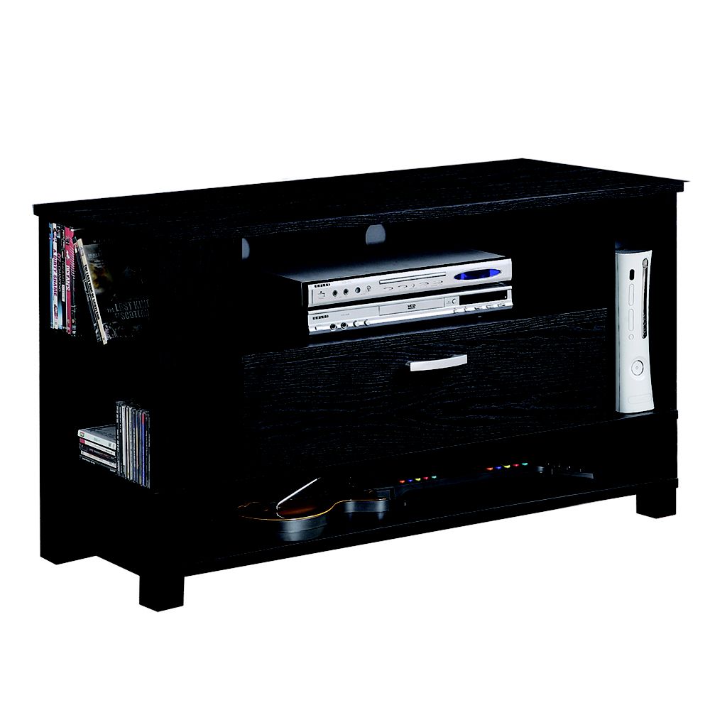 Walker Edison 44 in  Wood Game Console - Black