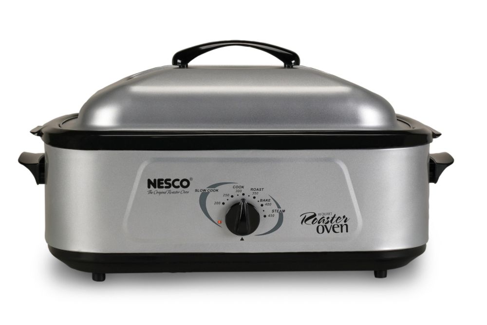 Nesco Professional 18 Qt. Professional Roaster Oven- Stainless Steel - Porcelain Cookwell at Sears.com