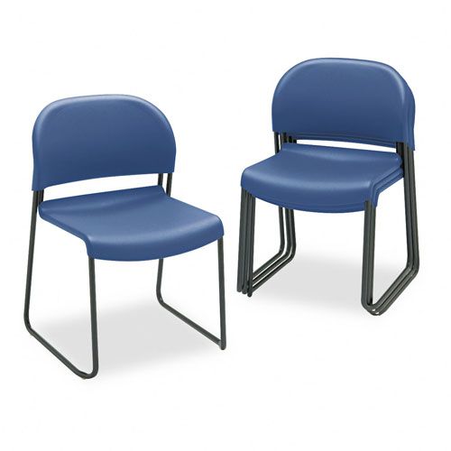 HON Gueststacker Chair, Blue/Black at Kmart.com