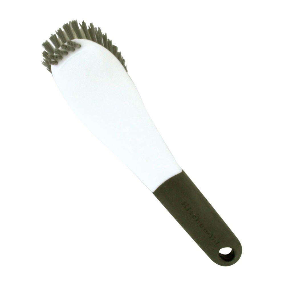 KitchenAid Soft Handle Sink Brush with Bristle Top and Black Bottom