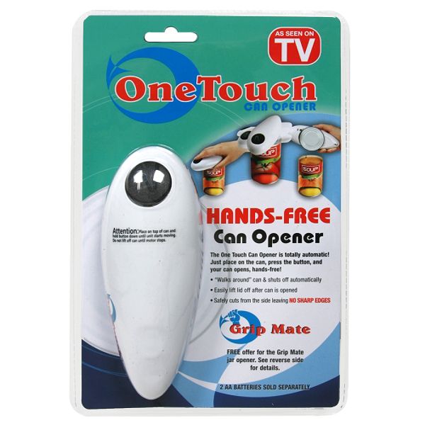 As Seen On TV Harvest Direct One Touch Can Opener, Hands-Free, 1 can